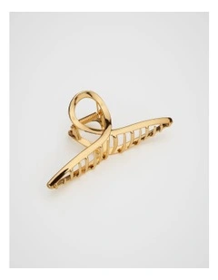 Loop Hair Claw in Gold