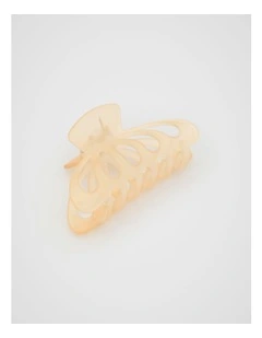 Curves Hair Claw in Apricot