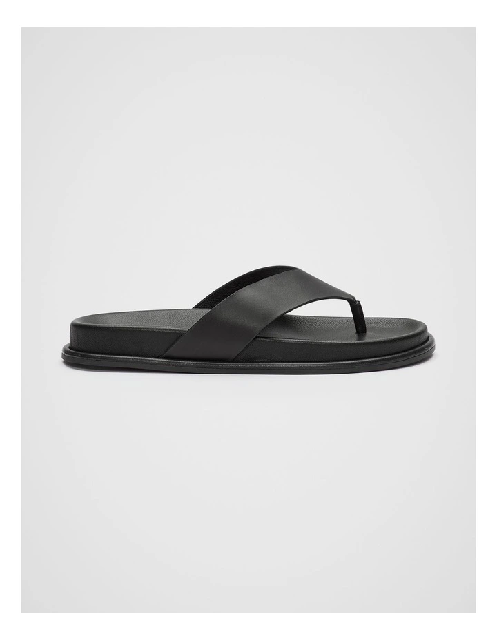Piper Thong Sandal in Black image 1