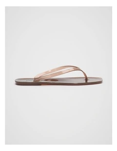 Elle Jelly Flip Flop in Pinecone