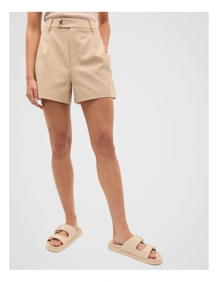 Alena Neoprene Slide in Ecru image 2