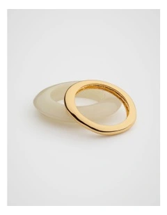Mixed Large Bangle Set in Tofu