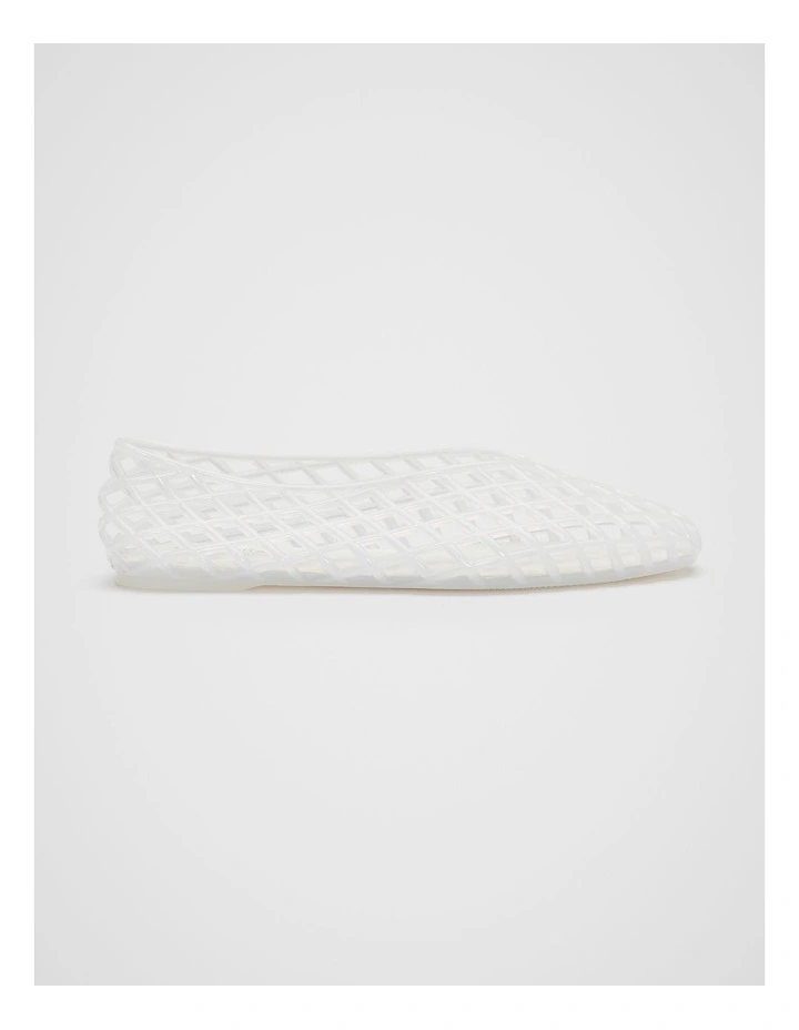 Brodie Jelly Ballet Flat in Bone image 1