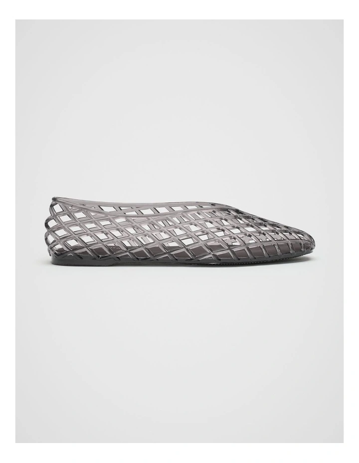 Brodie Jelly Ballet Flat in Smoke image 1
