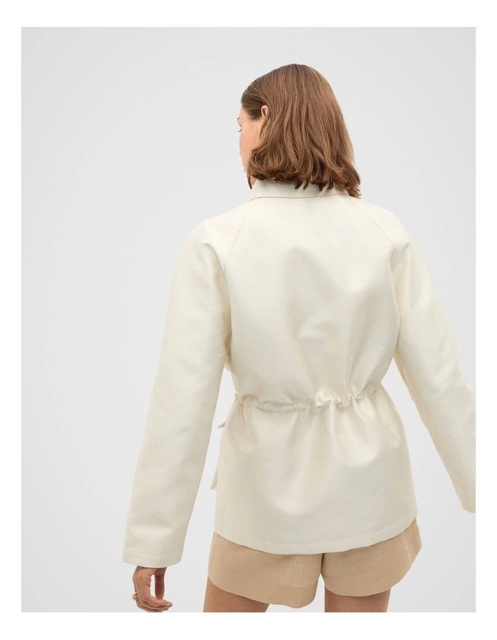 Minimalist Anorak in Buttercream image 2