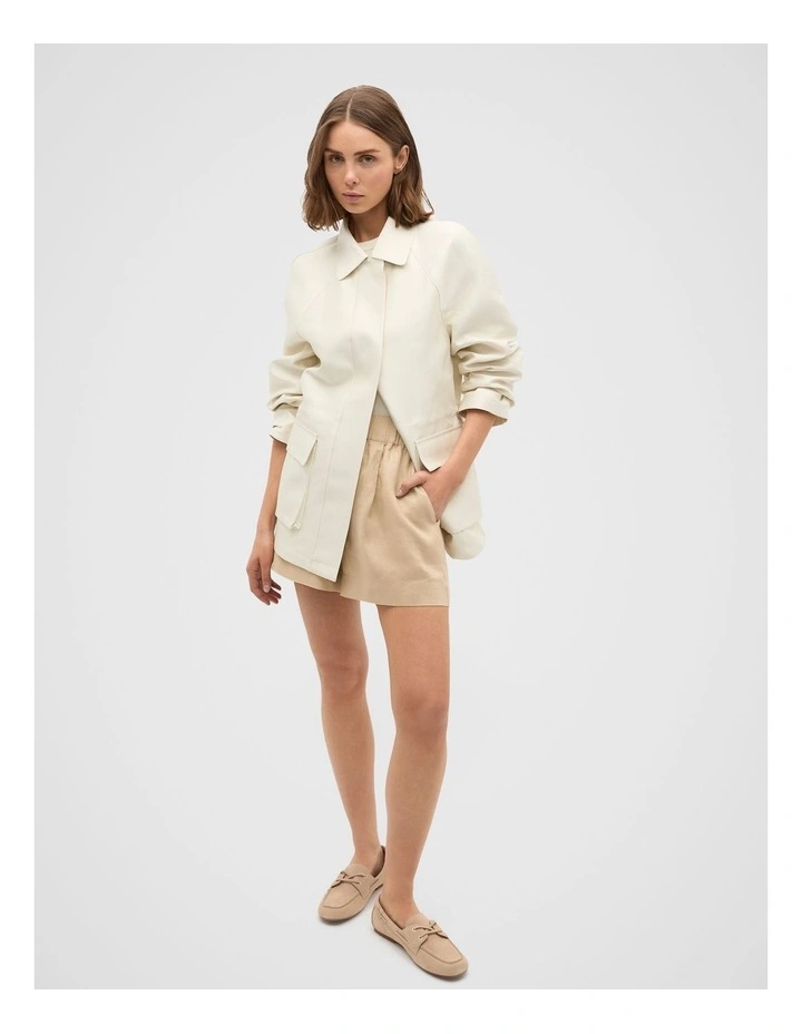 Minimalist Anorak in Buttercream image 3