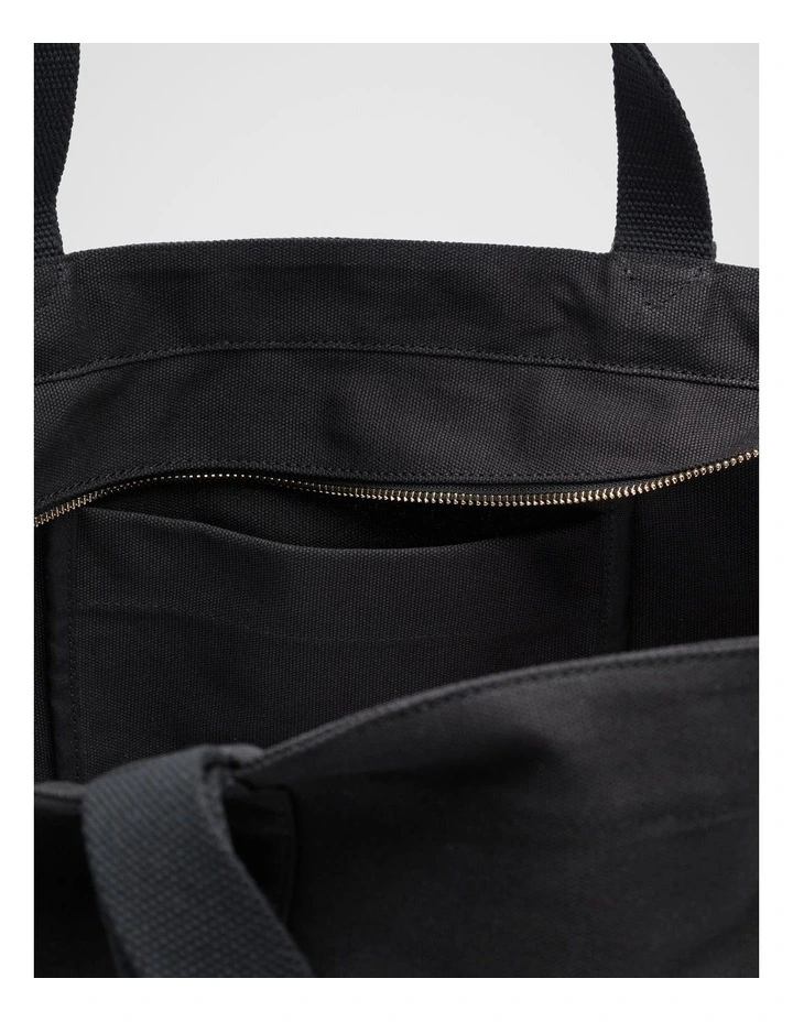 Overnight Tote in Black image 4