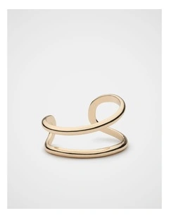 Double Strand Cuff in Gold