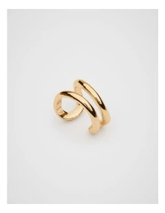 Double Strand Ring in Gold