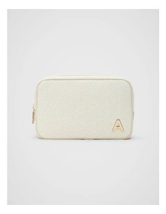 Initials Make Up Bag - A