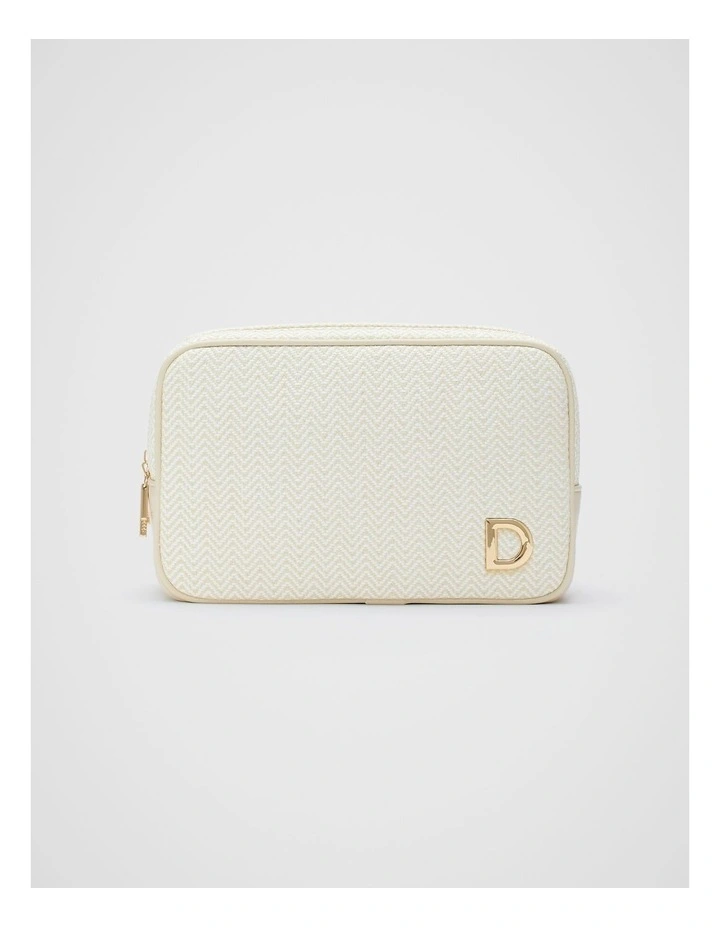Initials Make Up Bag - D image 1