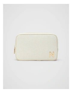 Initials Make Up Bag - N