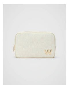 Initials Make Up Bag - W
