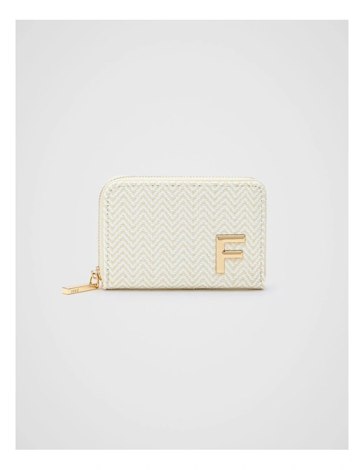 Initials Coin Purse - F image 1