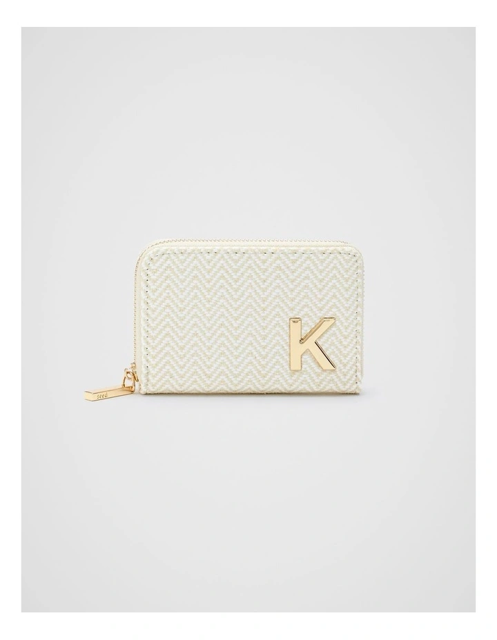 Initials Coin Purse - K image 1