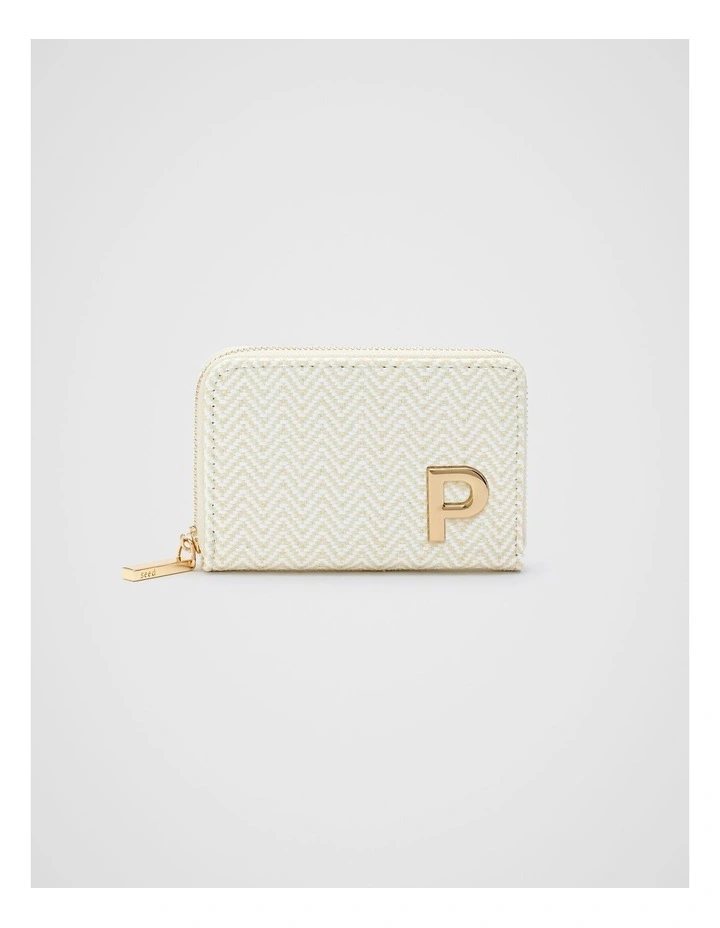 Initials Coin Purse - P image 1
