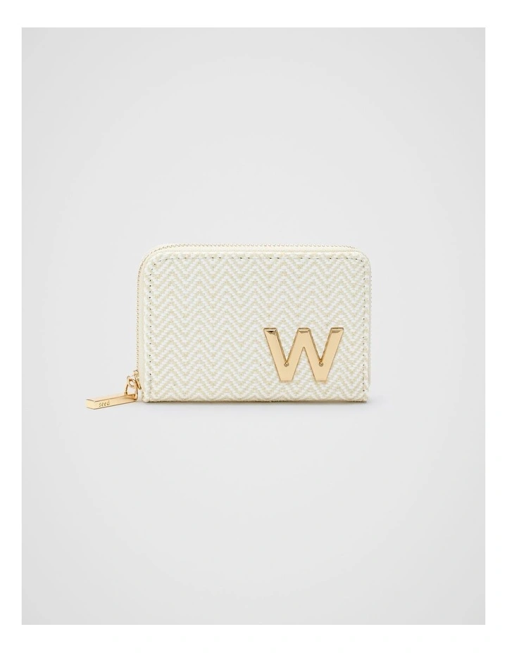 Initials Coin Purse - W image 1