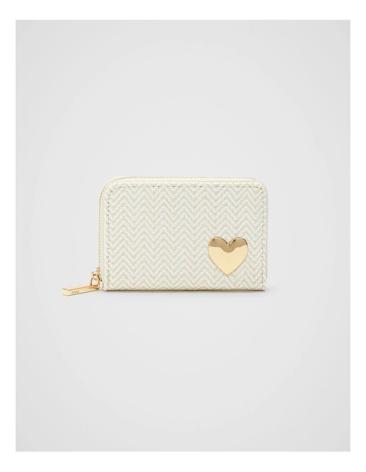 Initials Coin Purse - HEART image 1