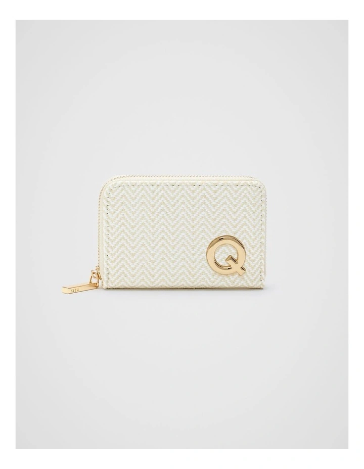 Initials Coin Purse - Q image 1