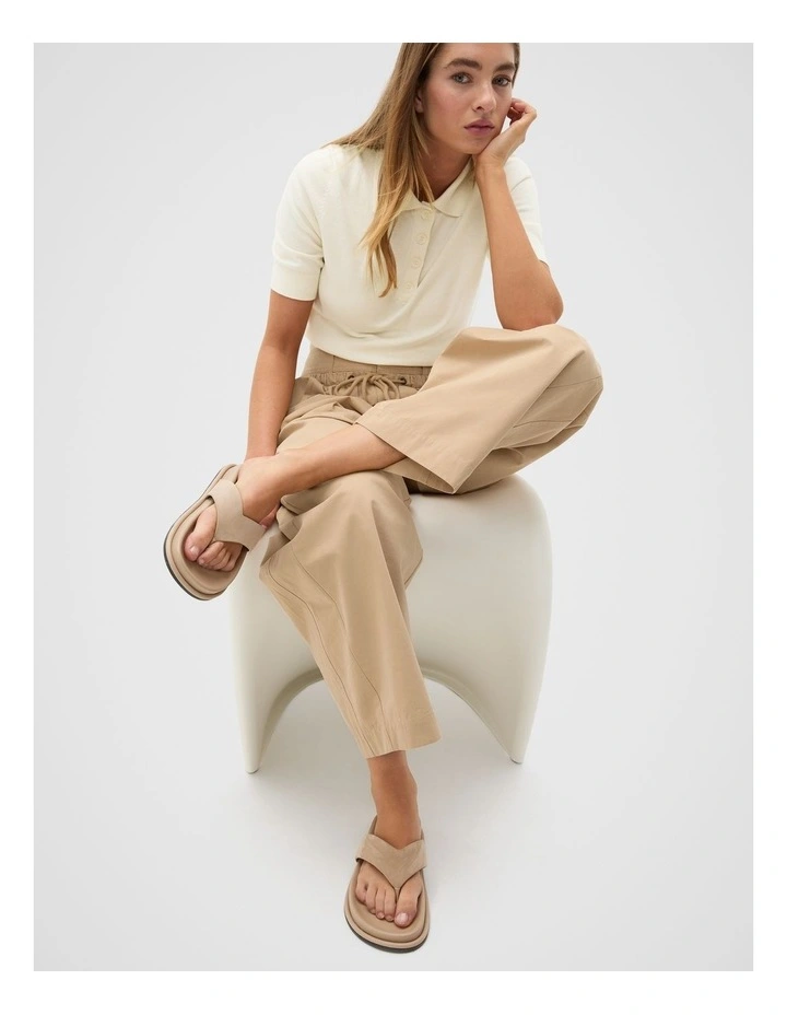 Piper Thong Sandal in Brown image 2