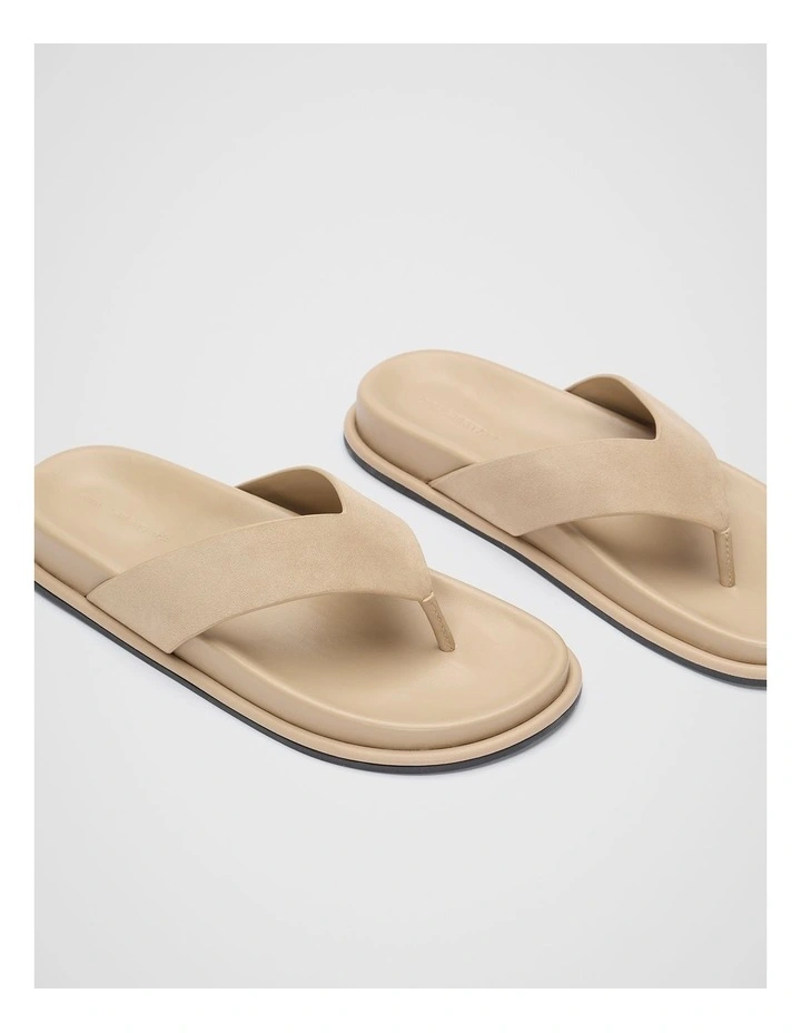Piper Thong Sandal in Brown image 3