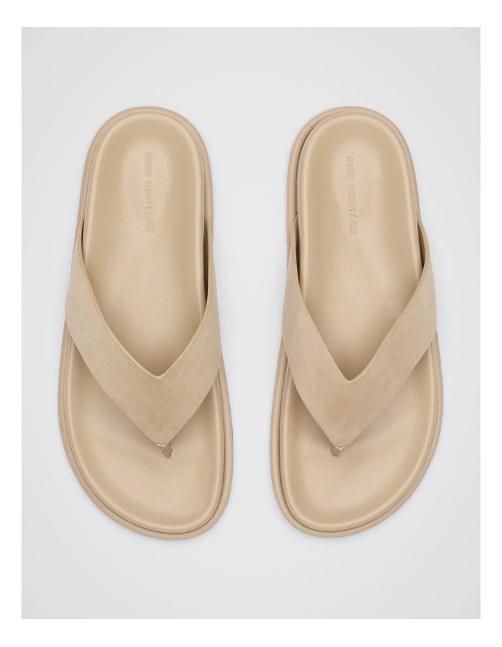 Piper Thong Sandal in Brown image 4