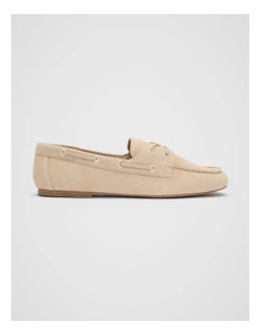 Rosa Boat Shoe in Brown