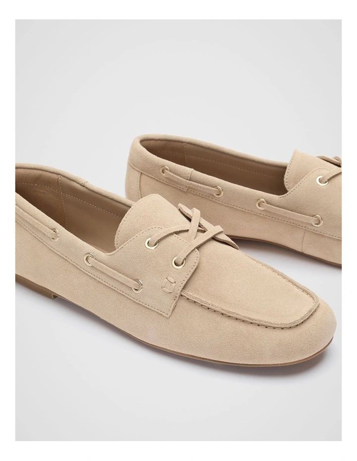 Rosa Boat Shoe in Brown image 3
