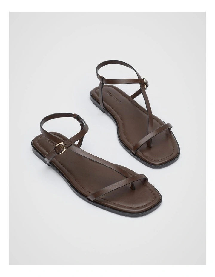 Paloma Sandal in Chocolate image 3