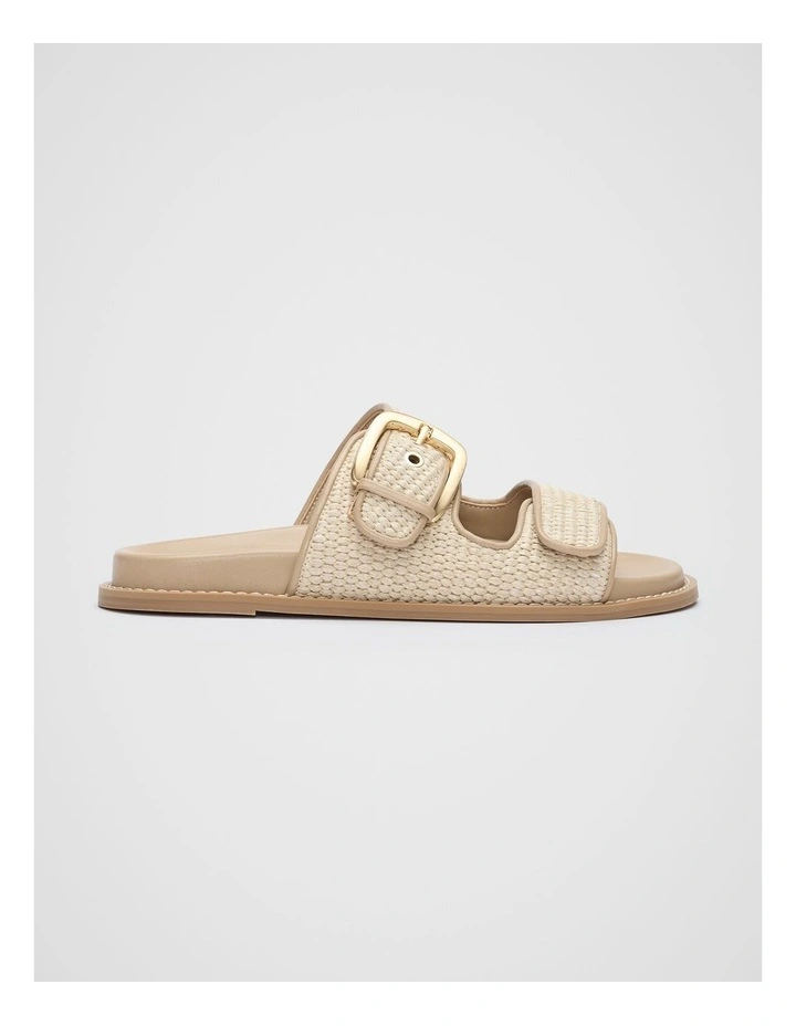 Genny Woven Slide in Iced Latte image 1