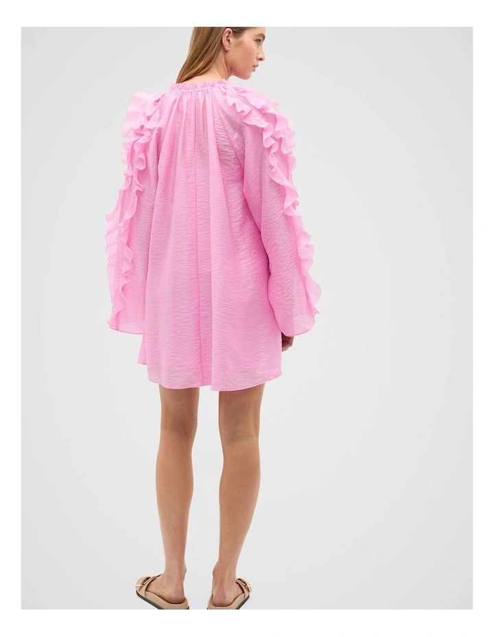 Ruffle Mini Dress in Fairy Floss image 2