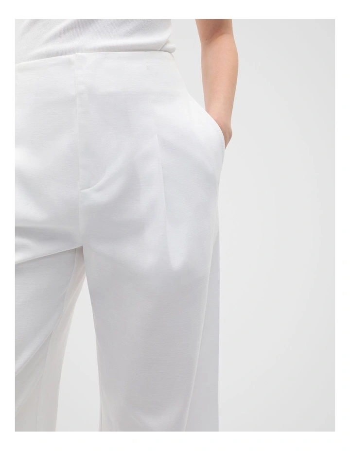 Tailored Pant in Whisper White image 3