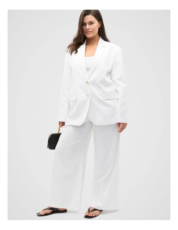 Tailored Pant in Whisper White image 7