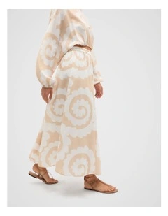 Retro Swirl Skirt