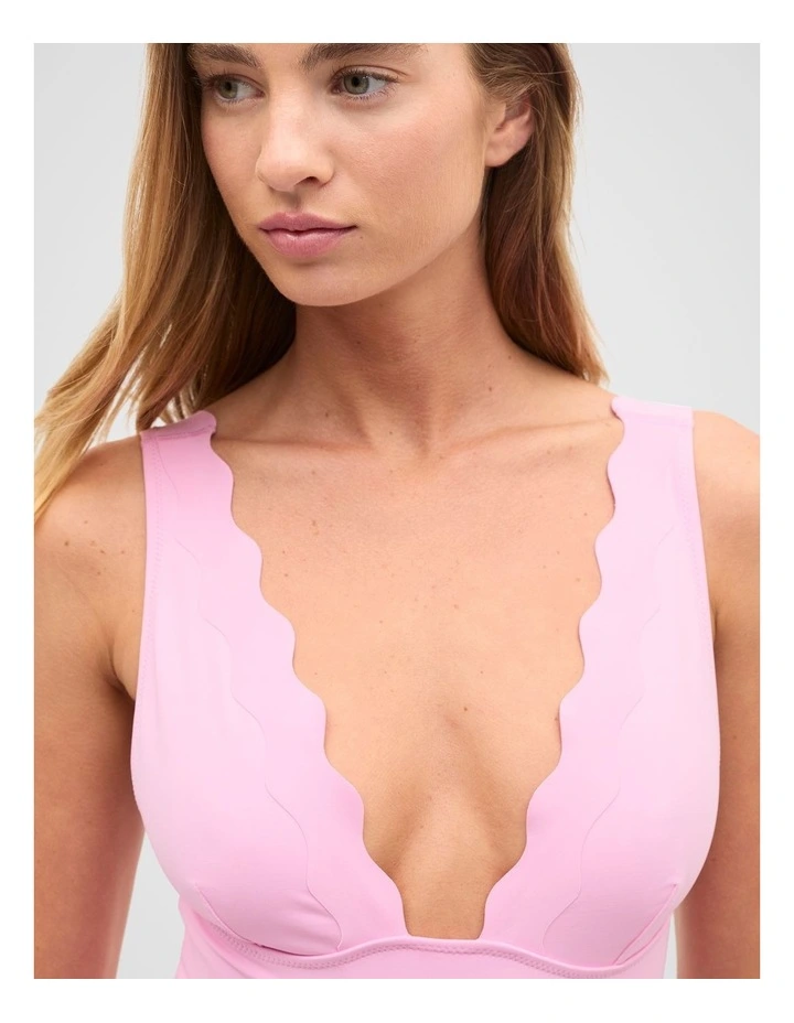 Scallop One Piece in Fairy Floss image 3