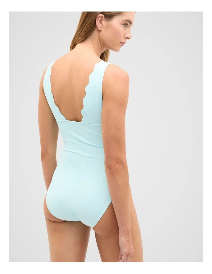 Scallop One Piece in Skyway image 2