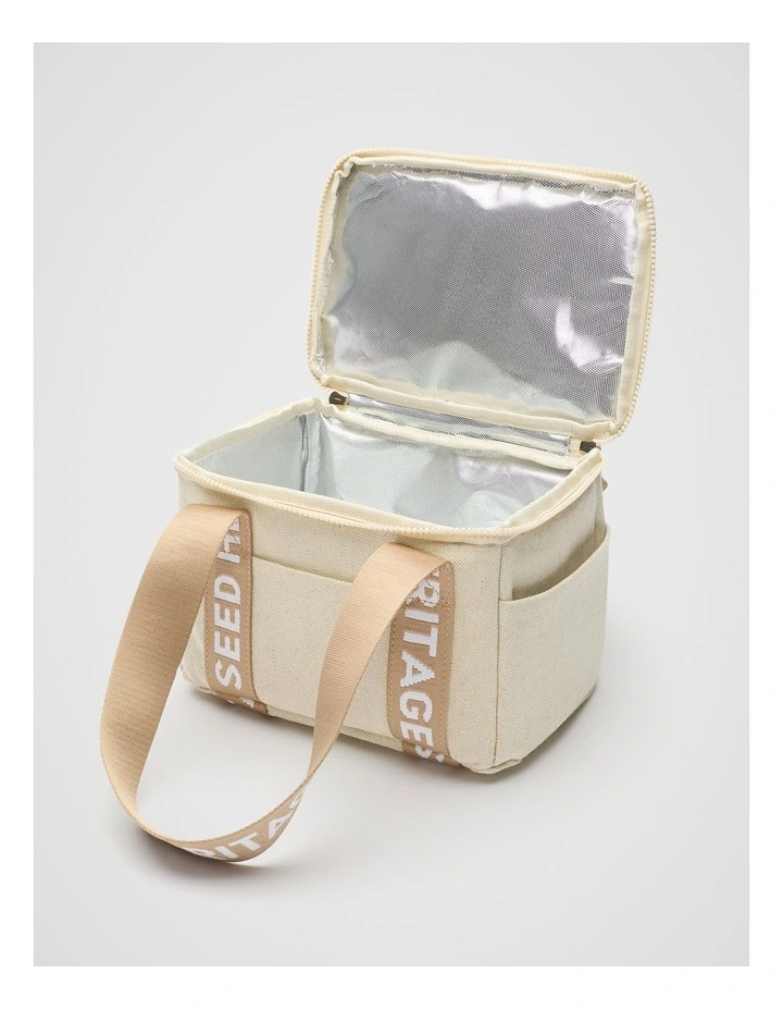 Mini Cooler Bag in Ecru image 4