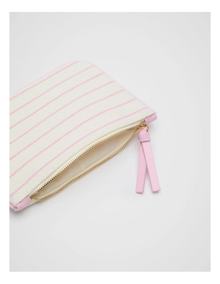 Pouch in Fairy Floss Stripe image 2