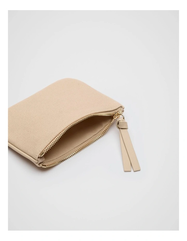Mini Pouch in Ecru image 2