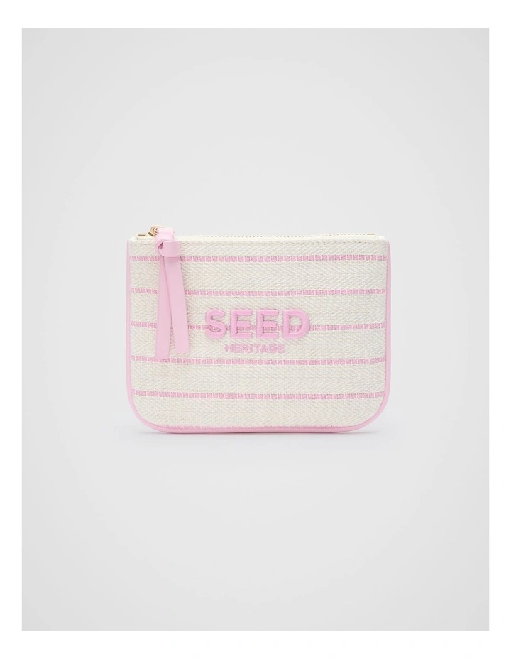 Mini Pouch in Fairy Floss Stripe image 1