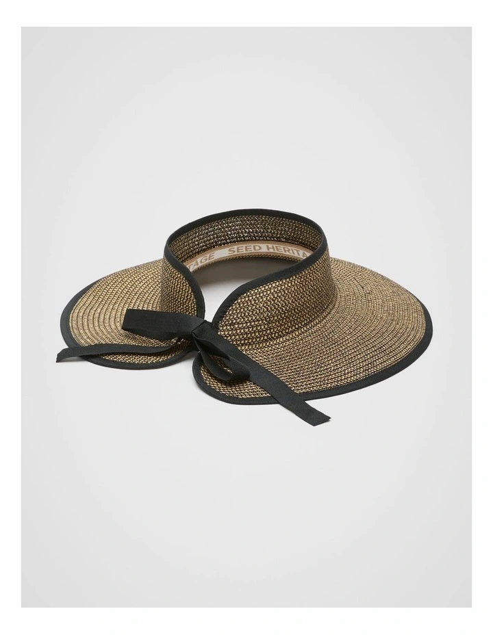 Roll Up Visor in Black image 3