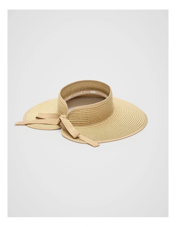 Roll Up Visor in Natural image 3