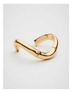 Bamboo Cuff in Gold