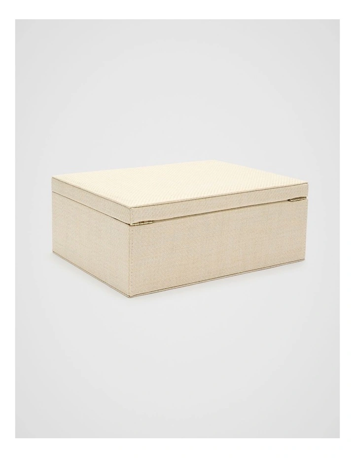 Large Jewellery Box in Beige image 4