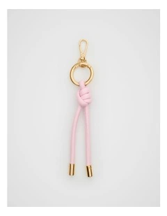 Knot Detail Keyring in Fairy Floss