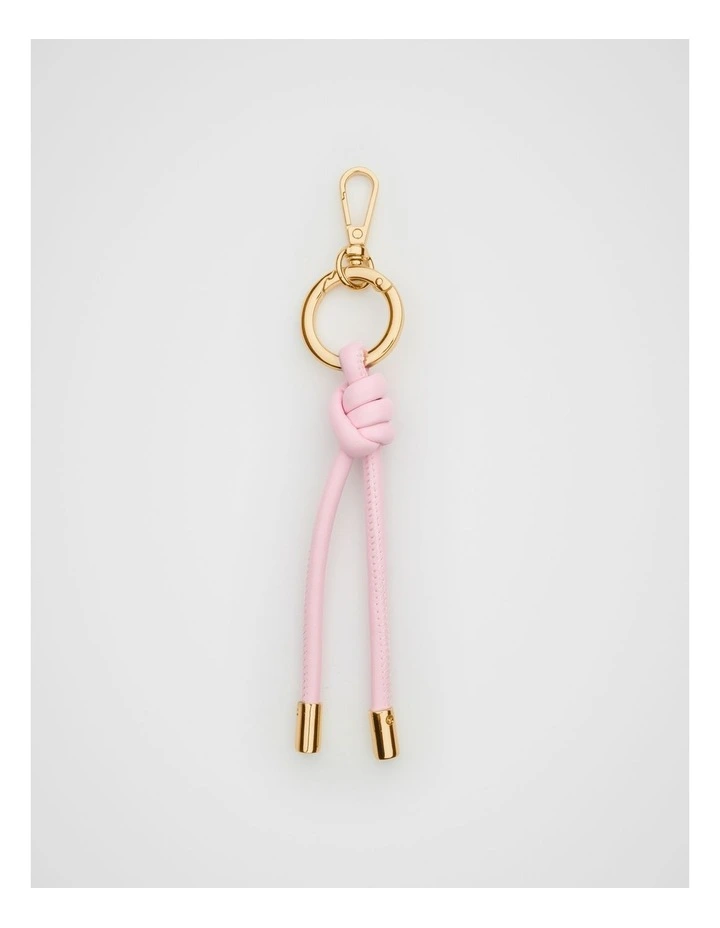 Knot Detail Keyring in Fairy Floss image 1