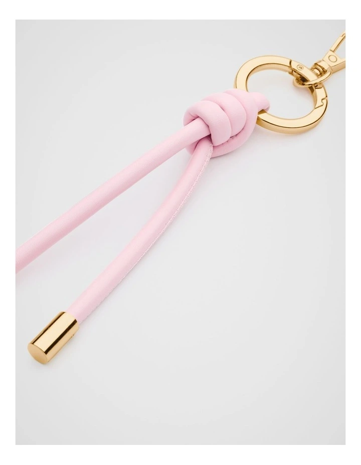 Knot Detail Keyring in Fairy Floss image 2