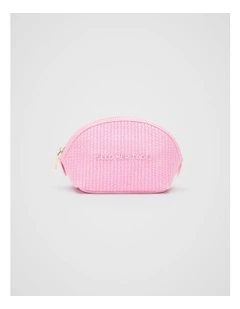 Small Curved Pouch in Fairy Floss