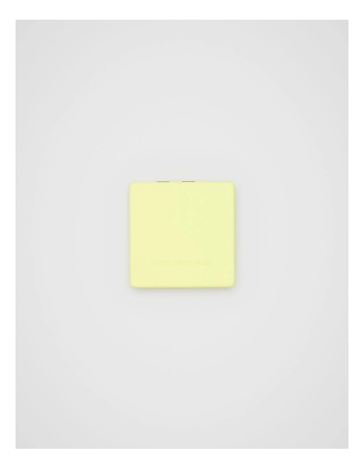 Compact Mirror in Lemongrass image 1
