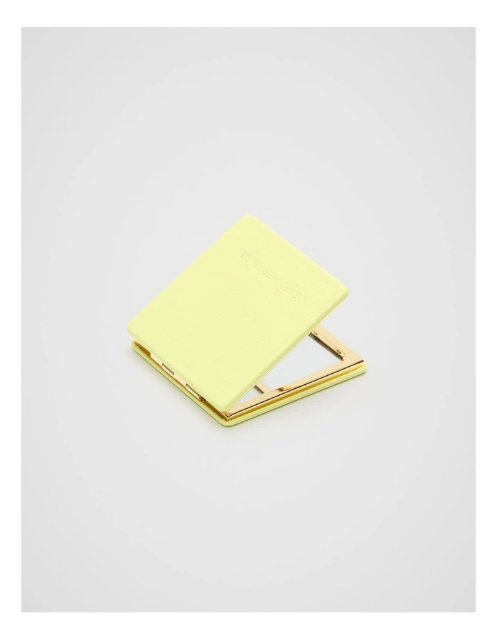 Compact Mirror in Lemongrass image 3